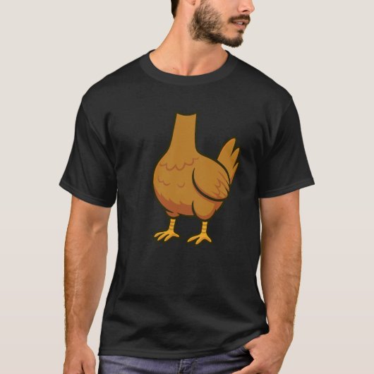 Kip Dieren Kostuum T-shirt (Voorkant)