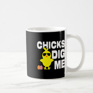 Kip dig me Mannen boys Funny Easter Hunting Koffiemok