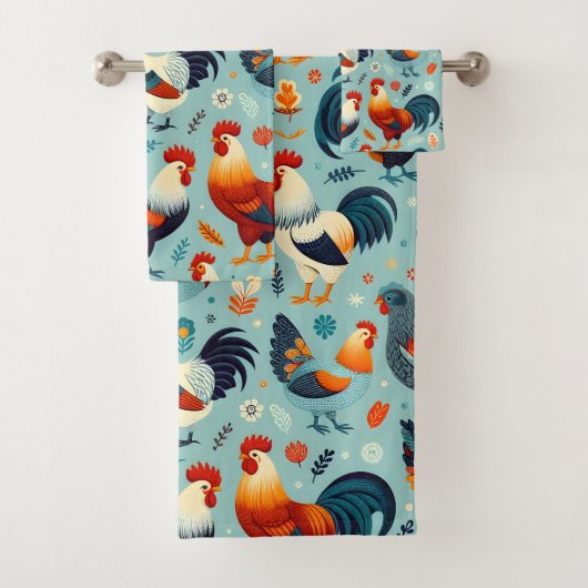 Kip en Haan Ontwerp Bad Handdoek (Insitu)