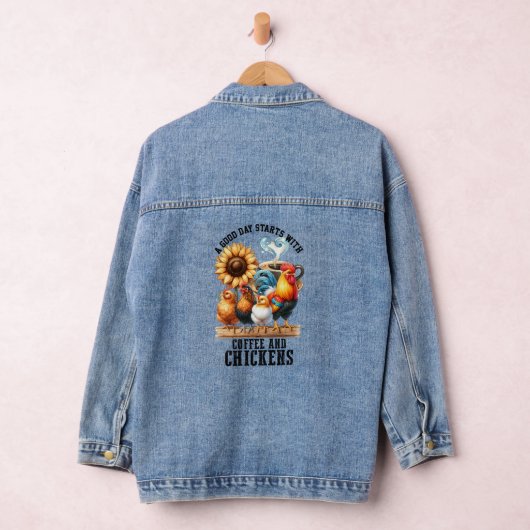 Kip en koffie denim jacket (Hangar)