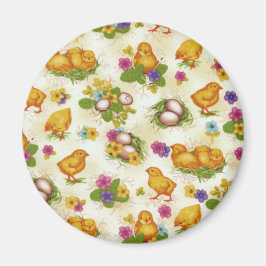 Kip en paaseieren magneet