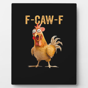 Kip F-Caw-F Grappig Trendy Fotoplaat