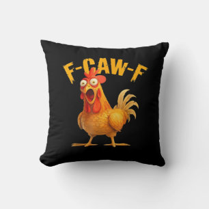 Kip F-Caw-F Klassiek Koel Uniek Kussen
