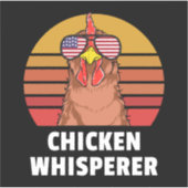 Kip fluisteraar Boer Kip Boer Sticker (Voorkant)