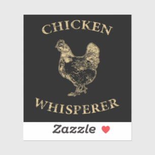 Kip fluisteraar Boer Kip Boer Sticker