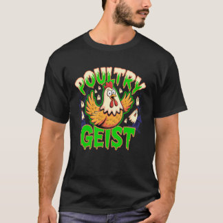 Kip Geest Pluimveegeest Halloween Kostuum Boer T-shirt