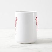 Kip gepersonaliseerd koffiemok (Center)