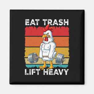 Kip Gym Gewichtstraining Eet Trash Lift Zwaar Magneet