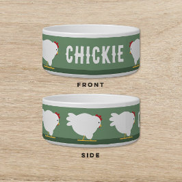 Kip Hond Kat Pet Voerbakje