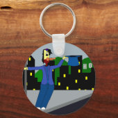 Kip in de regen - Bock Keyring! Sleutelhanger (Voorkant)