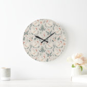 Kip in de tuin grote klok (Huis)