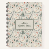 Kip in de tuin notitieboek (Voorkant)