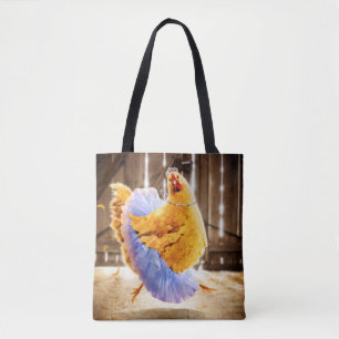 Kip in een Tutu Draagtas