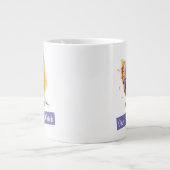 Kip in een Tutu Extra Grote Beker (Voorkant)