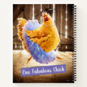 Kip in een Tutu Notitieboek (Achterkant)