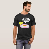 Kip is dat je broedeieren geeft t-shirt (Voorkant volledig)