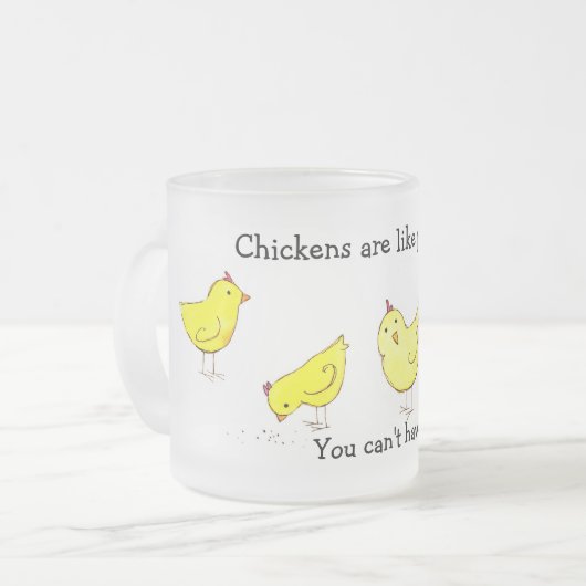 Kip is net als Mok van aardappelchips (Voorkant links)