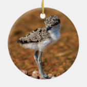 Kip Keramisch Ornament (Achterkant)