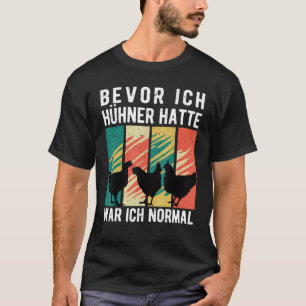 Kip Kip Retro Boer Boerderij Grappig T-shirt