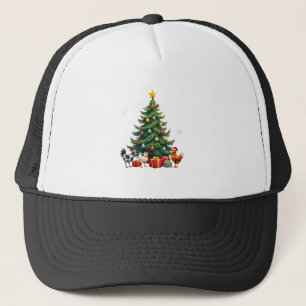 Kip Koe Geit Paard Boerderij Dier Boer Kerstmis Trucker Pet