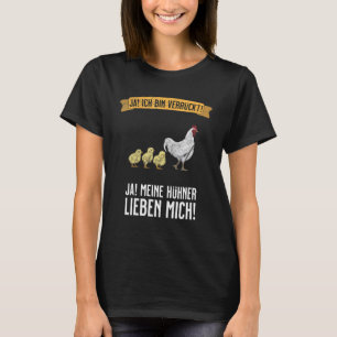 Kip   Kraaien & Kippen Liefde T-shirt