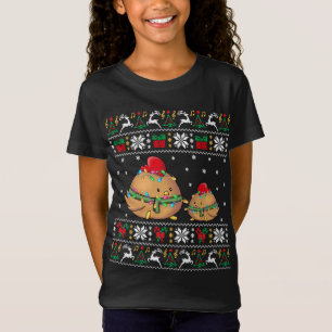 Kip Lelijke Kersttrui Xmas Lights Matchen T-shirt