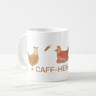 Kip liefhebbers cafeïnehoudende grappig koffiemok