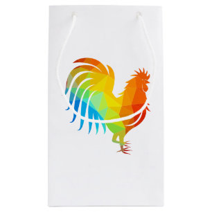 Kip Low Poly Gift Bag Klein Cadeauzakje