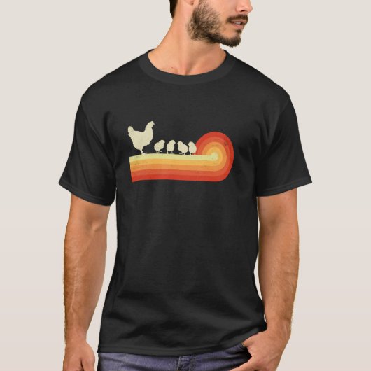 Kip Met Kuikens T-shirt (Voorkant)