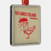 Kip Metalen Ornament (Rechts)