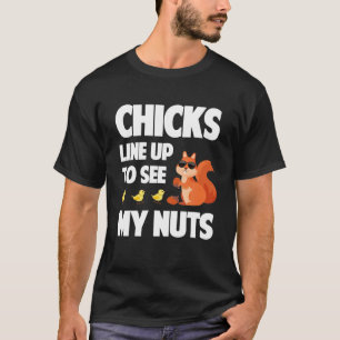 Kip naar boven om mijn noppen te zien... t-shirt