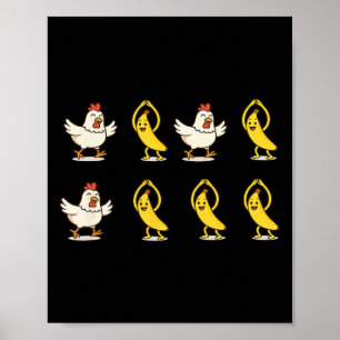 Kip Nana Dansen Poster