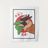 Kip Ninja Wandkleed (Voorkant)