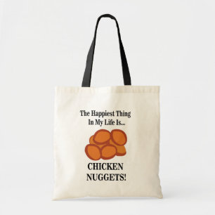 Kip Nugget Fast Food Grappige Kip Nugget Tote Bag