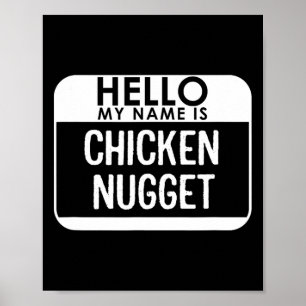 Kip Nugget Kostuum Leuk Gemakkelijk Last Minute Ha Poster