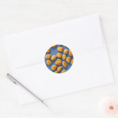 Kip Nugget tas Ronde Sticker (Envelop)
