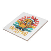 Kip-nugget Tegeltje (Zijkant)