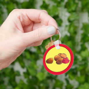 Kip Nuggets Ketchup Junk Fastfood Foodie Sleutelhanger