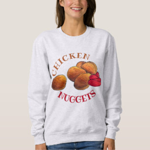 Kip Nuggets Nugs Ketchup Junk Food Foodie Trui