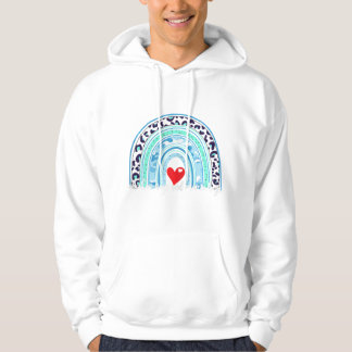 Kip Nugs En Mama Knuffels Kip Regenboog Kostuum Hoodie