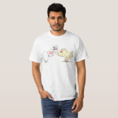 Kip of de eieren? t-shirt (Voorkant volledig)