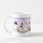 Kip of het Ei? Grappige Cadeaus & Verzamelaarsobje Koffiemok (Links)