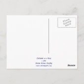 Kip op een Twig Briefkaart (Achterkant)