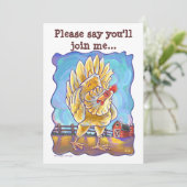 Kip Party Center Kaart (Staand voorkant)