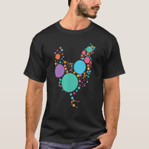 Kip Polka Dot Dag Internationale Dot Dag T-shirt