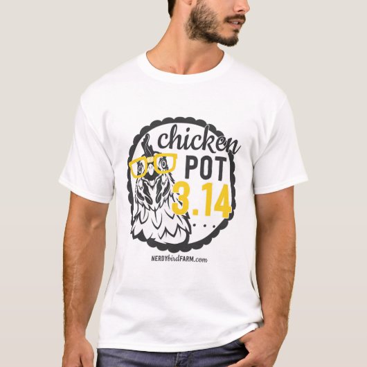 Kip Pot 3.14 T-shirt (Voorkant)