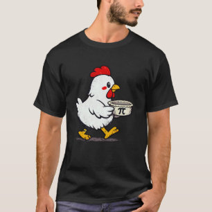 Kip Pot Pastei Grappige Pi Dag T-shirt