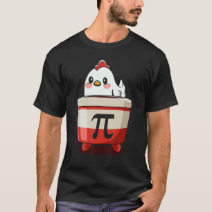 Kip Pot Pastei Wiskundige grap Kip Pot Pi 2 T-shirt