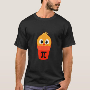 Kip Pot Pi Grappige Wiskunde Dag T-shirt