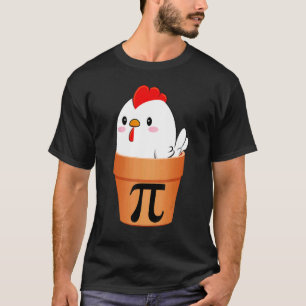 Kip Pot Pi, Grappige Wiskundeleraar Mannen Vrouwen T-shirt